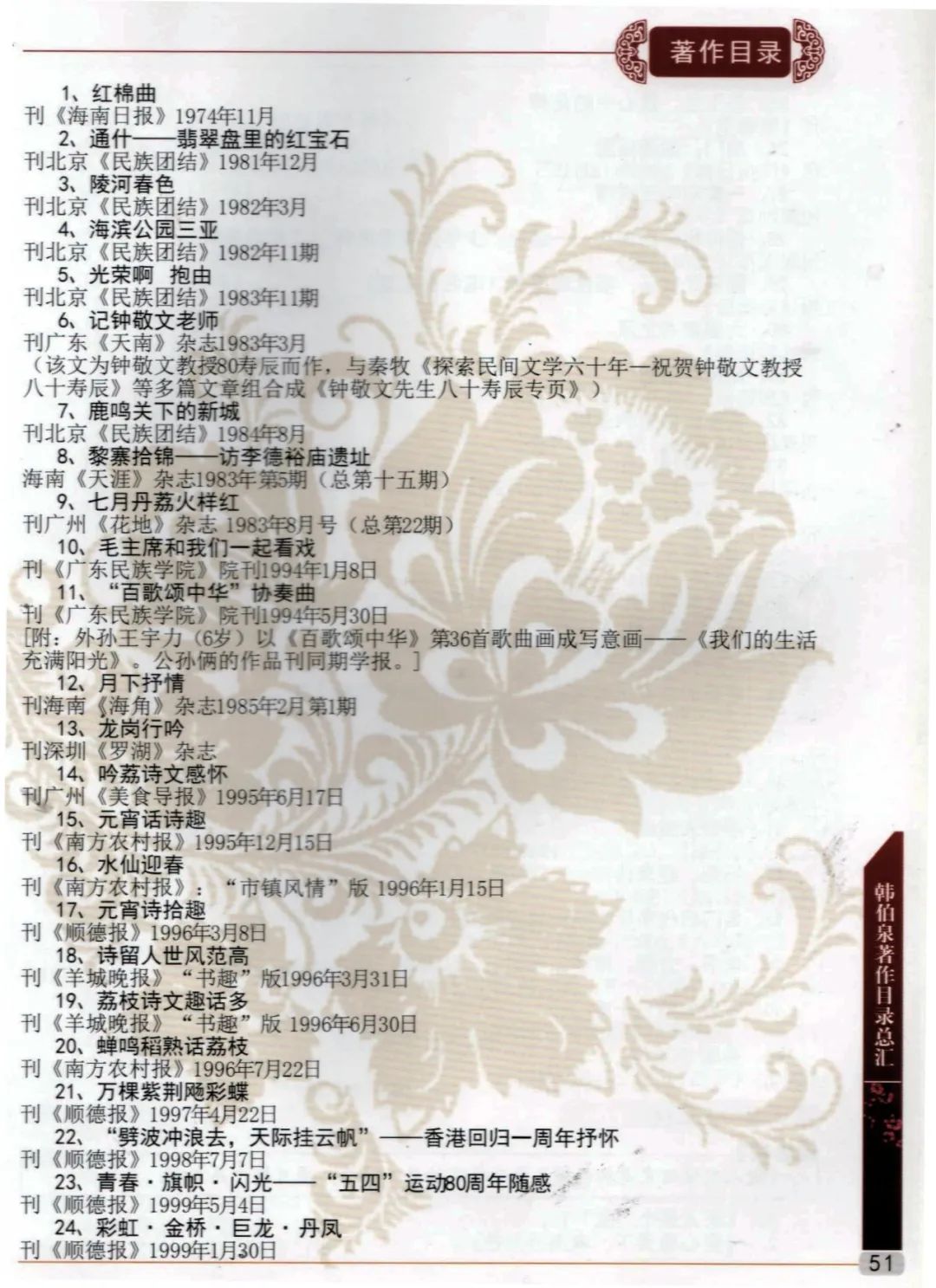 15-广东技术师范大学增城籍韩伯泉教授从教60周年专辑（2012年）