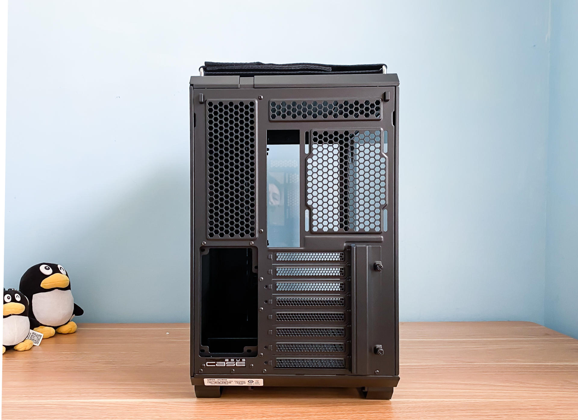 华硕tuf502机箱评测,tuf502弹药库风道布置教程