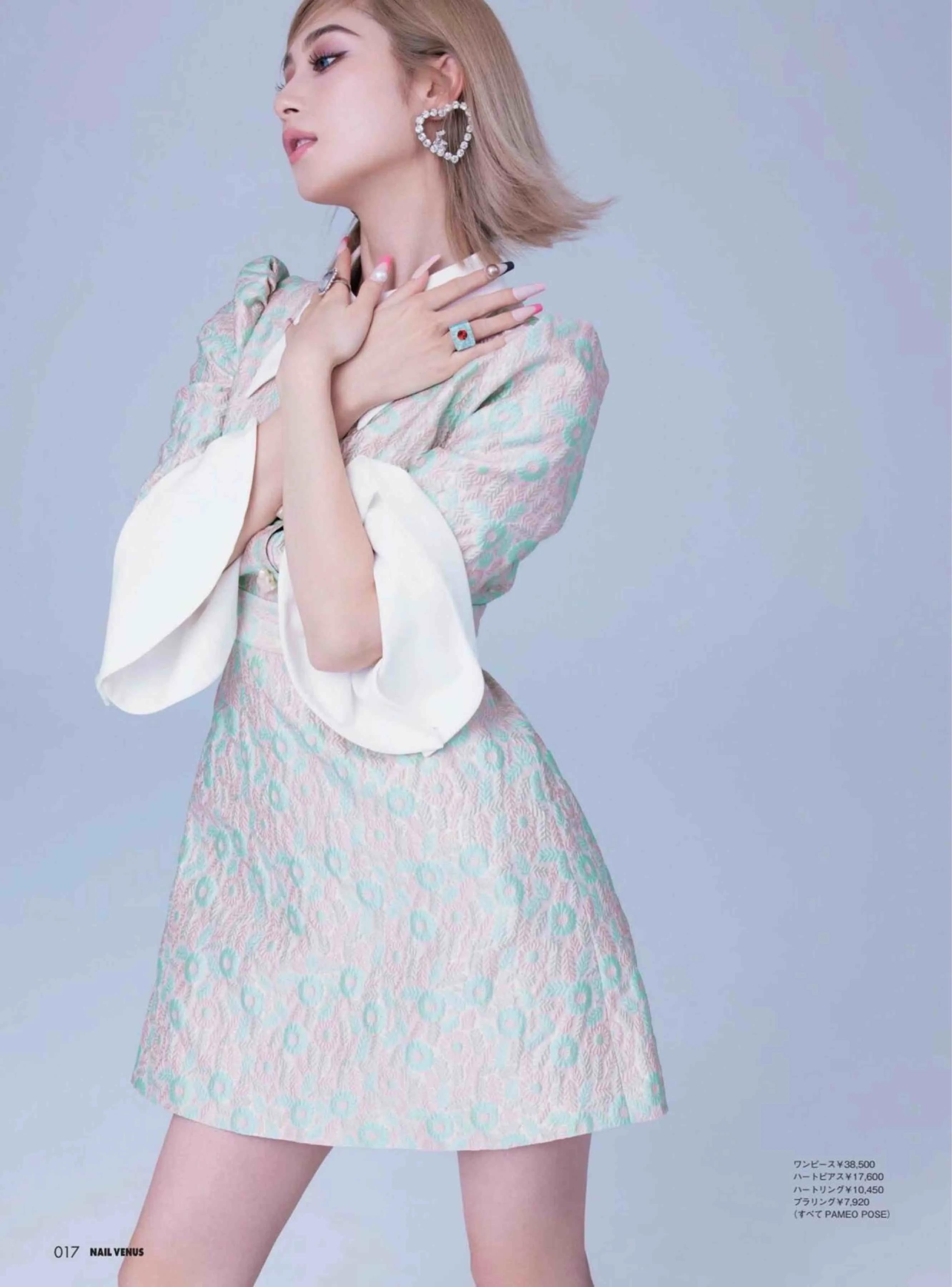 日本时尚杂志《NAILVENUS》2022春夏号