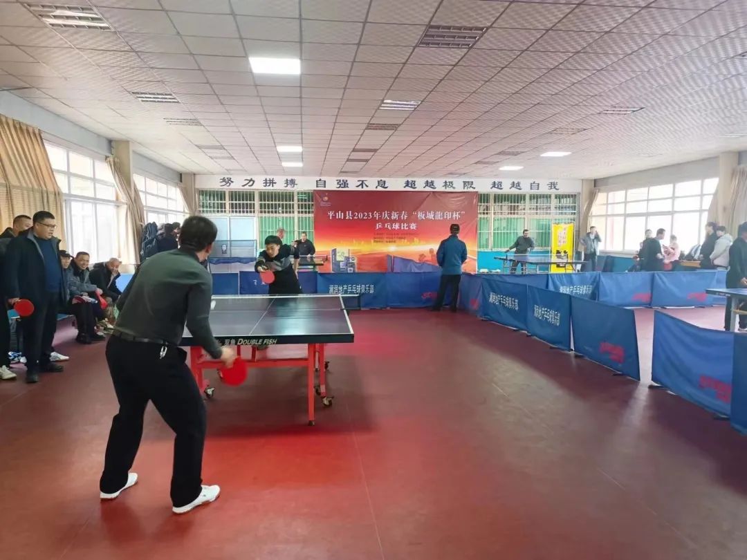 2024年平山县运动会,泌阳县第一届飞龙杯乒乓球比赛