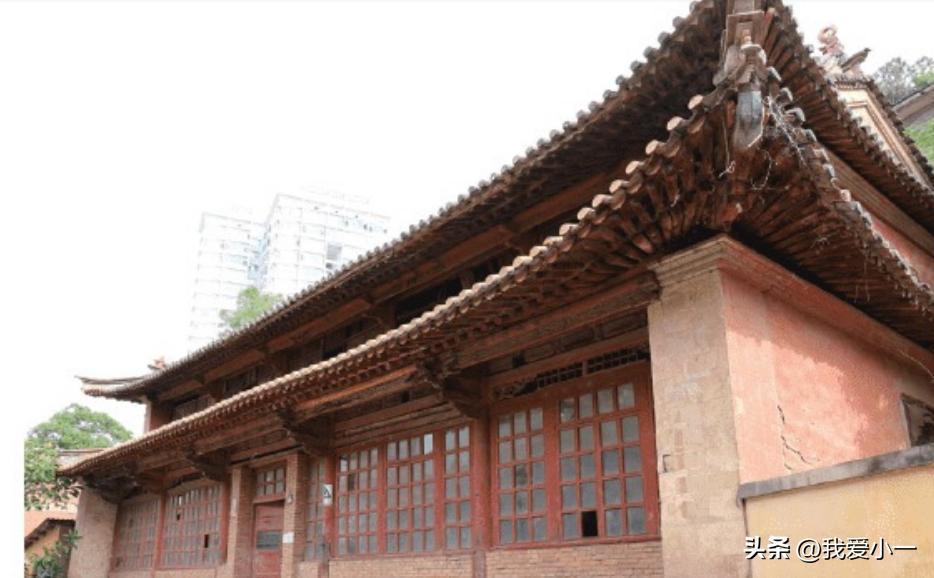 云南昆明古建筑群图,云南省昆明市官渡古镇古建筑