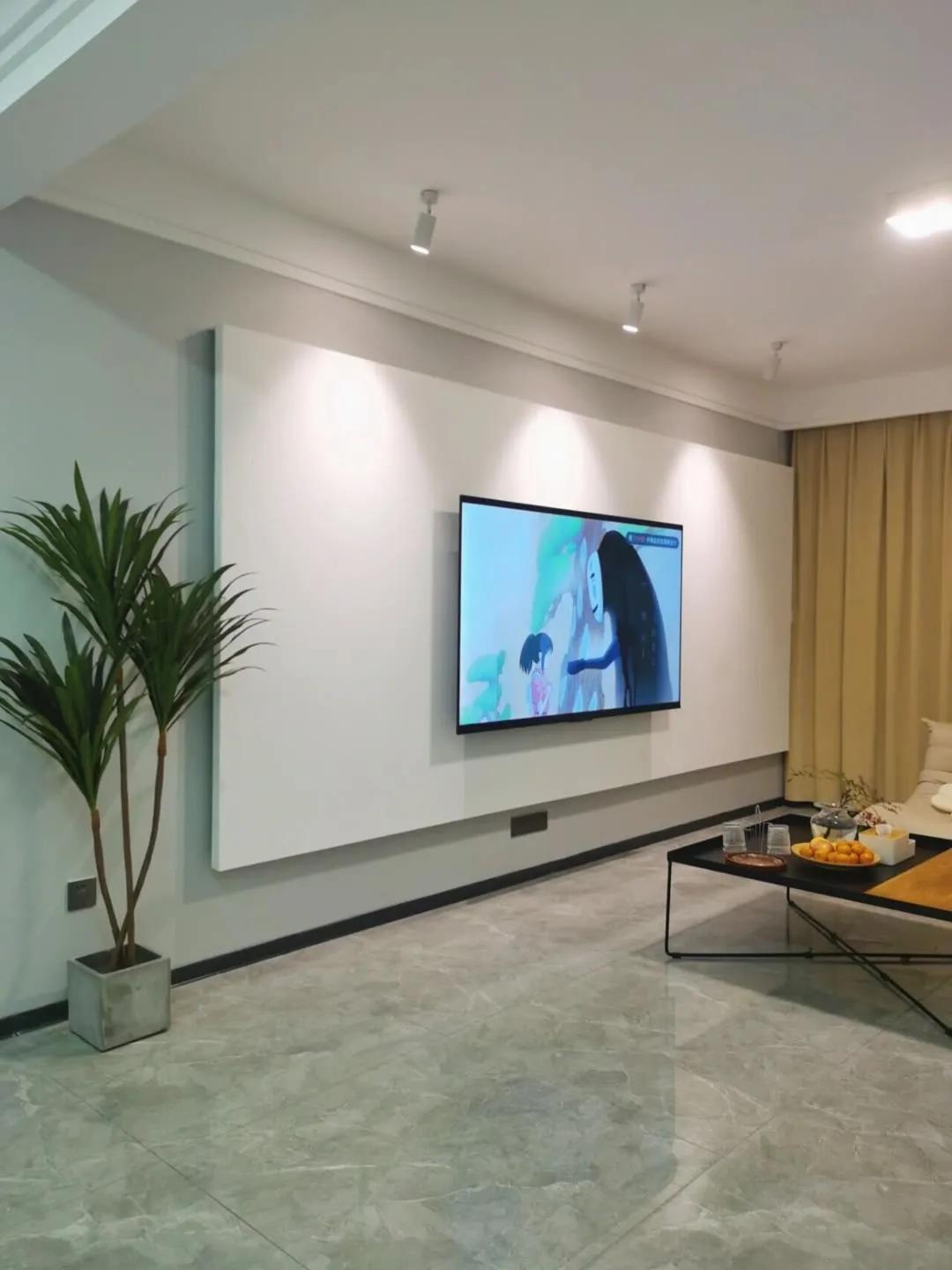 最流行格栅电视背景墙,30款背景墙