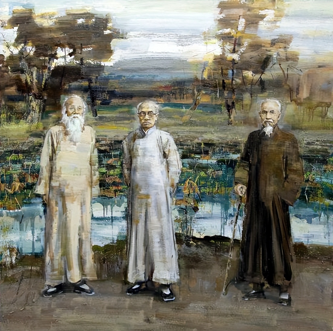 梁漱溟先生纪录片,梁漱溟郭沫若