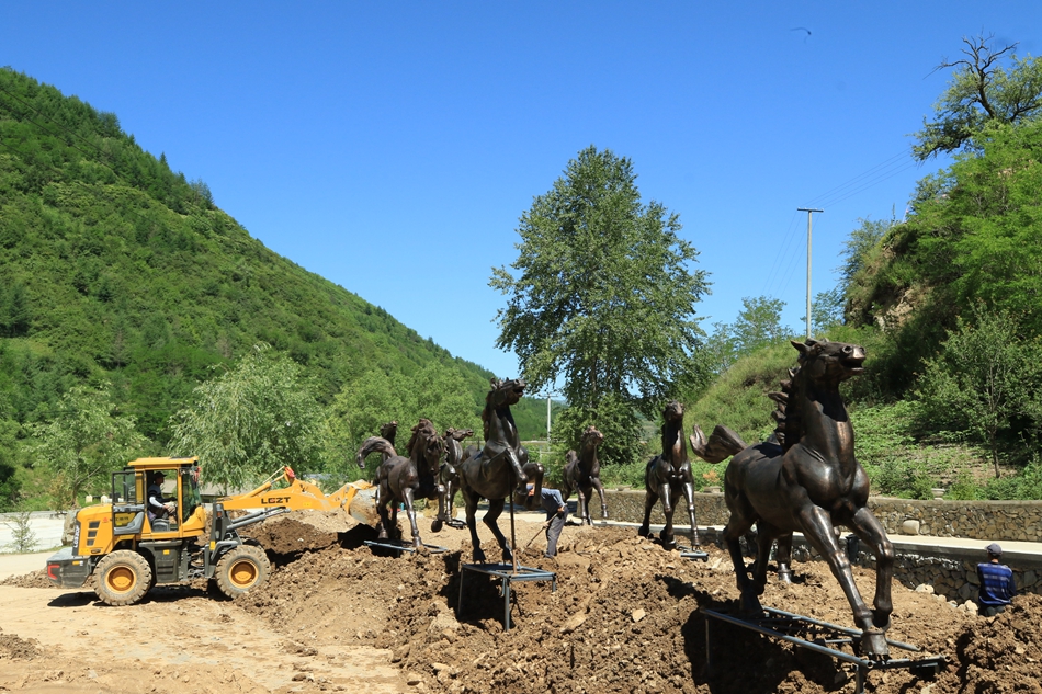 杨家山美丽乡村建设,武山杨河镇乡村振兴