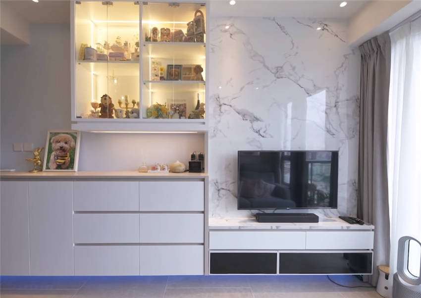 香港旧屋翻新案例,旧屋改造翻新最省钱38平