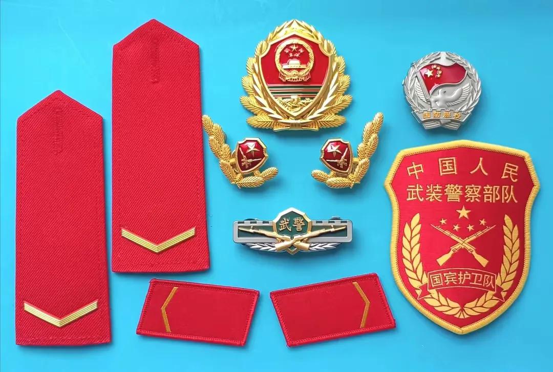 中国陆军狼牙特种部队肩章图片,07式常服肩章军衔饰品