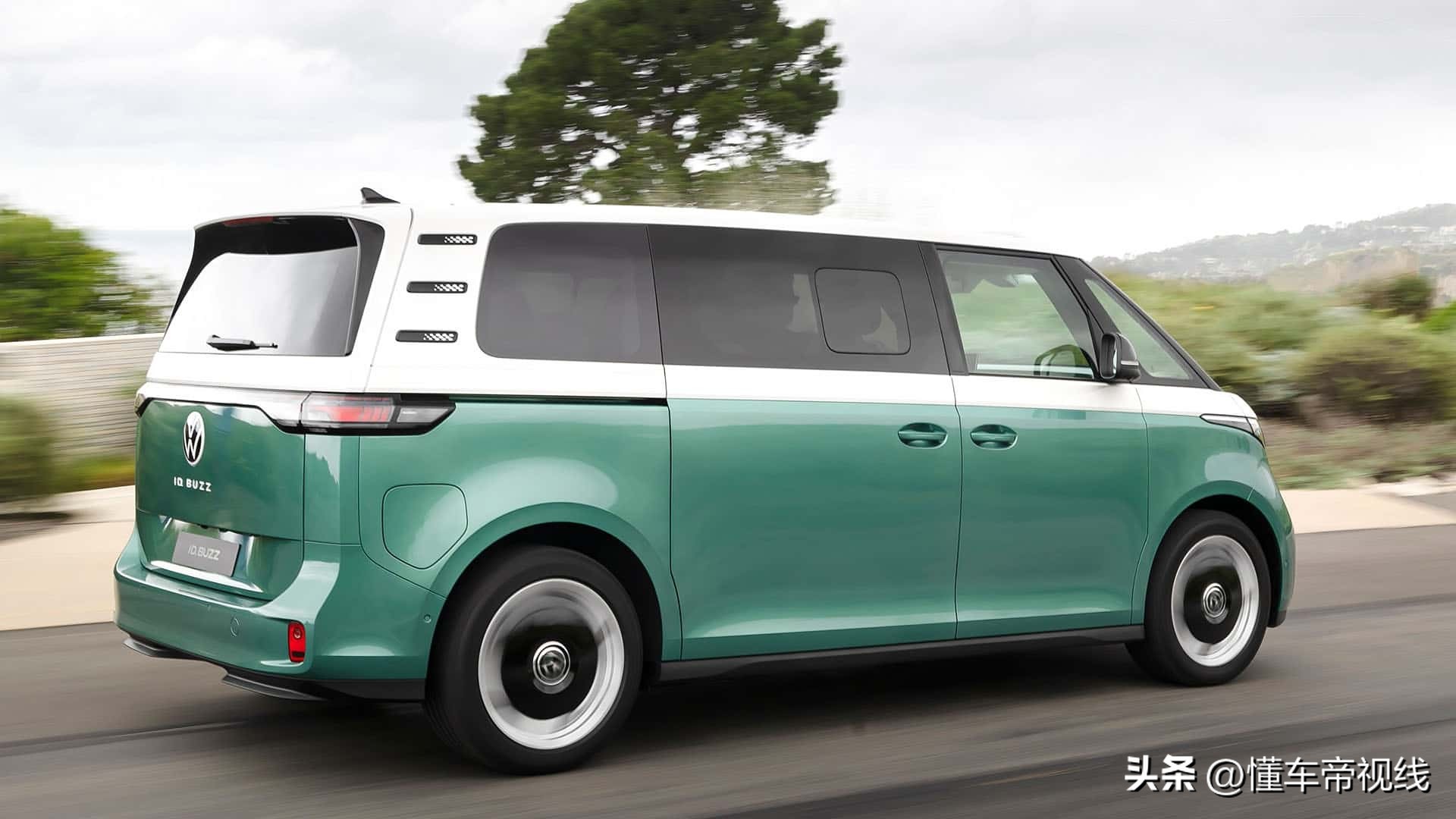 大众id.buzz长轴版谍照曝光,大众id.buzz燃油版