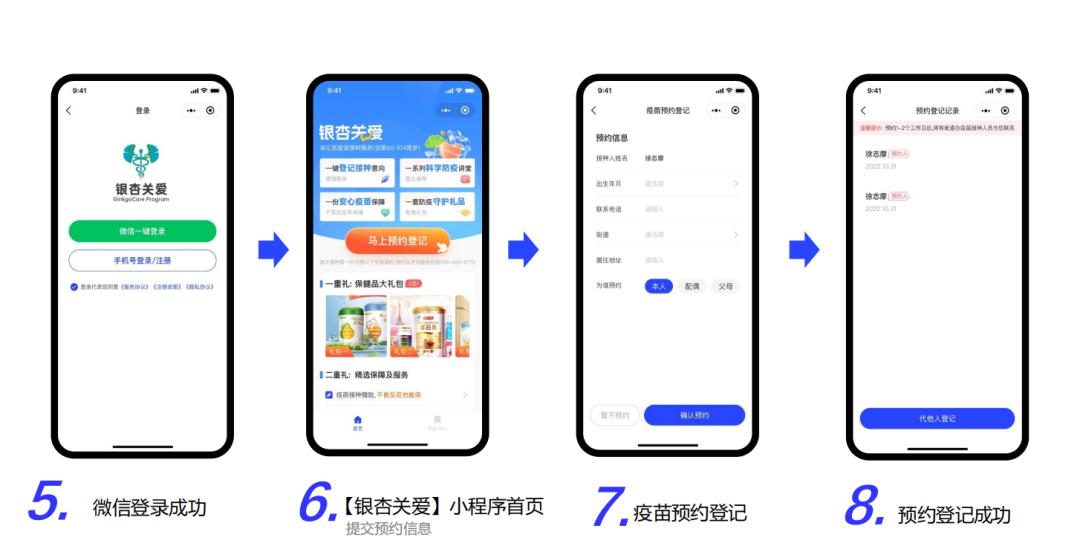 @徐汇区阿姨爷叔，抓紧接种疫苗，可领5+2+1保障福利！