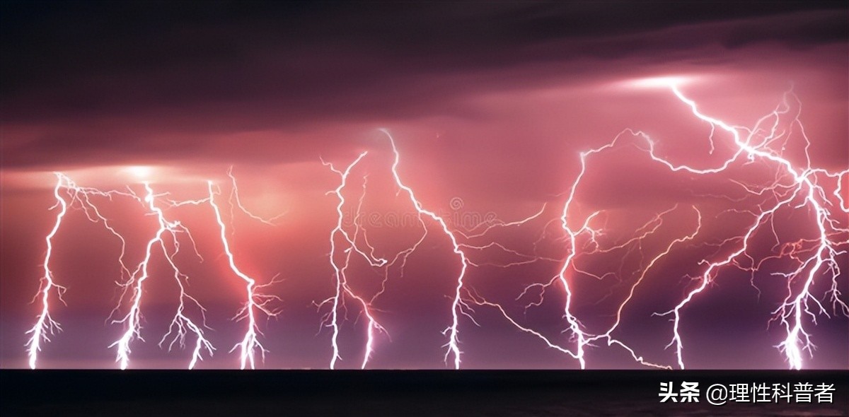 树根形闪电,大自然神奇球状闪电