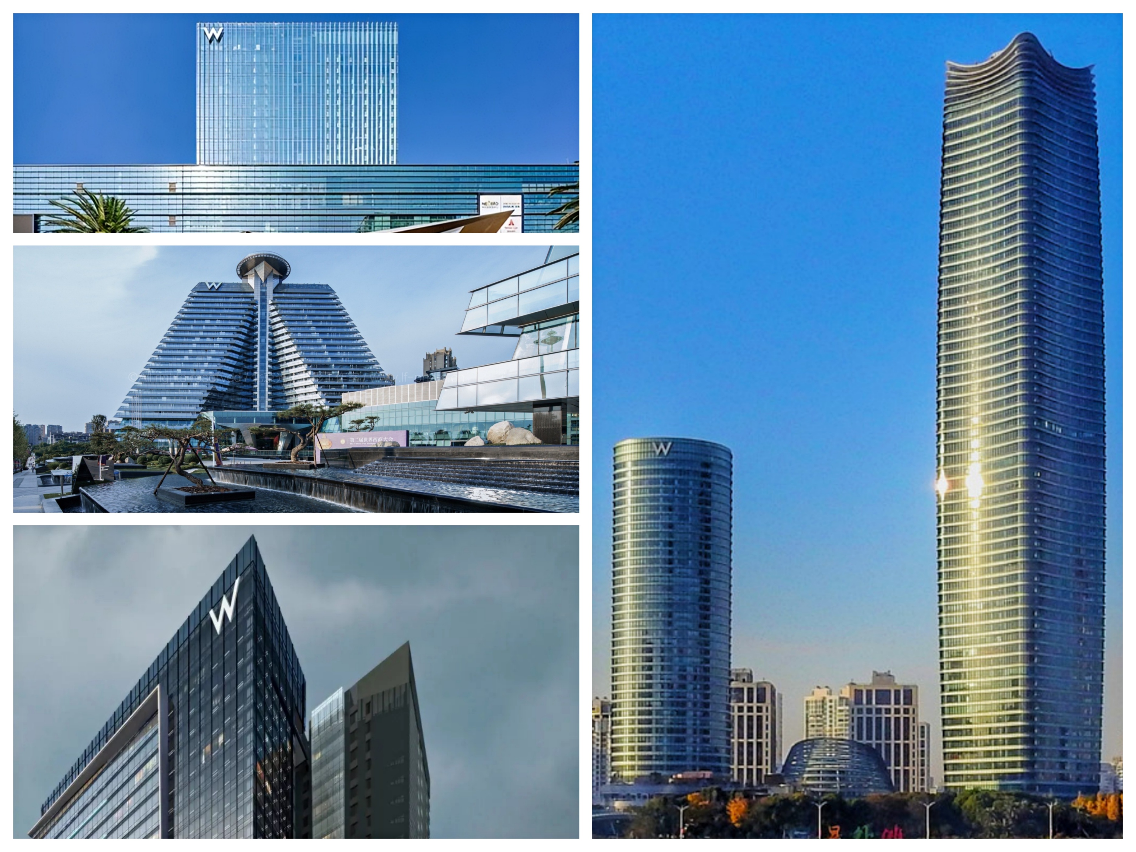 全国9座W酒店建筑欣赏——西安奇特，香港、上海是超高层建筑