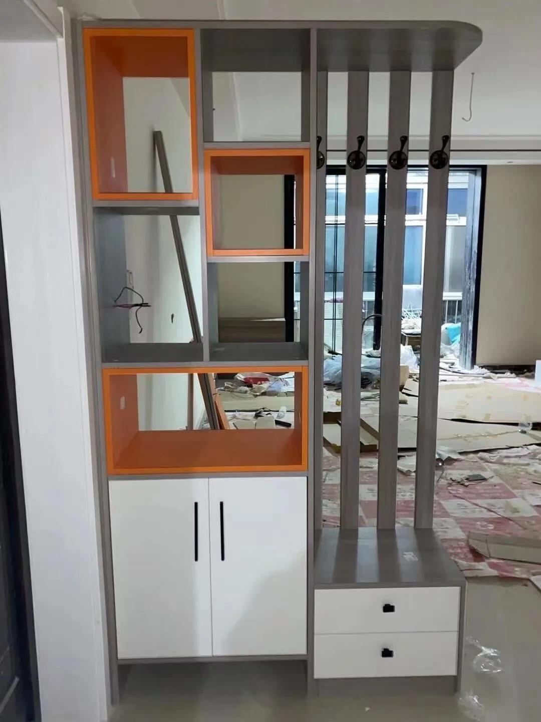 屏风隔断柜效果图,20公分隔断柜效果图