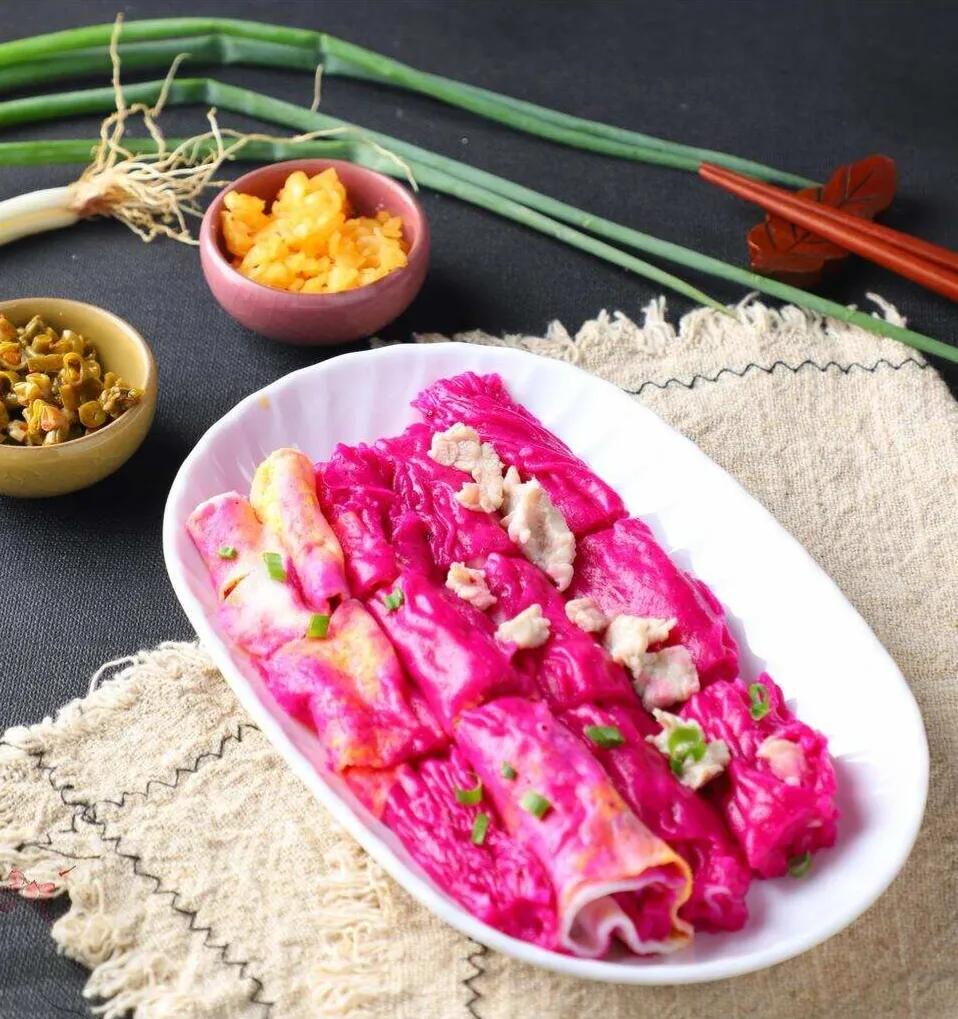 广东人吃肠粉的美食记录,广东人早餐必吃的肠粉