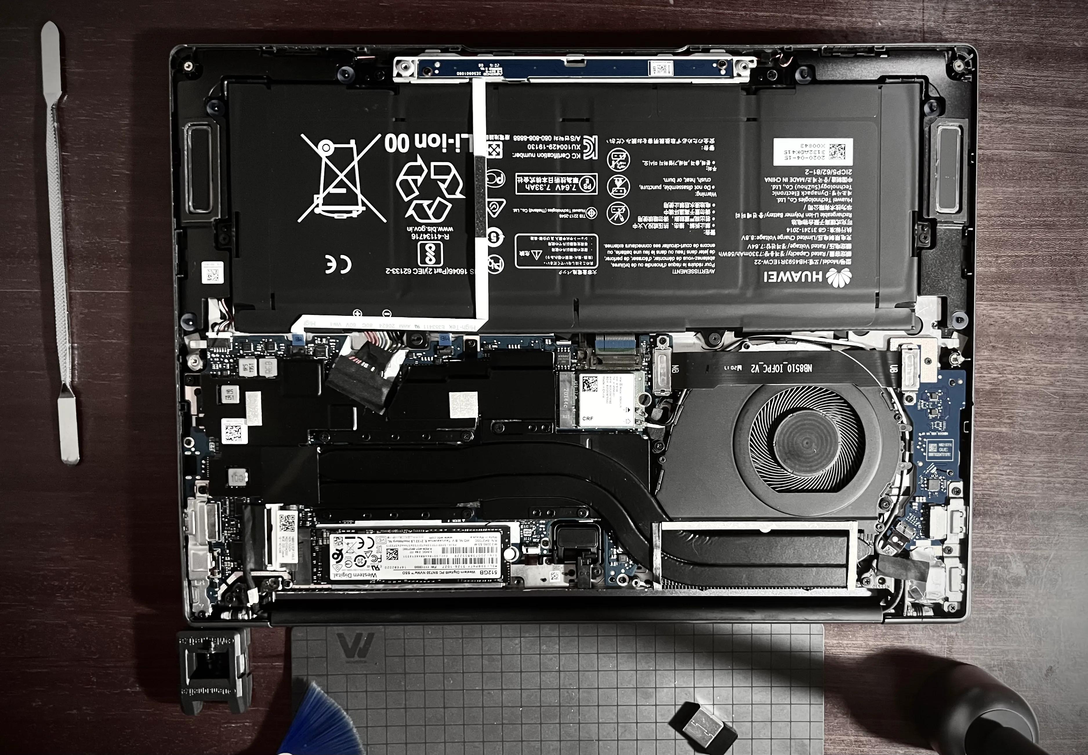 华为拆机除尘,华为mate30除尘