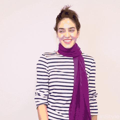 秋冬围巾这样系保暖又洋气,冬季围巾这样系保暖又洋气