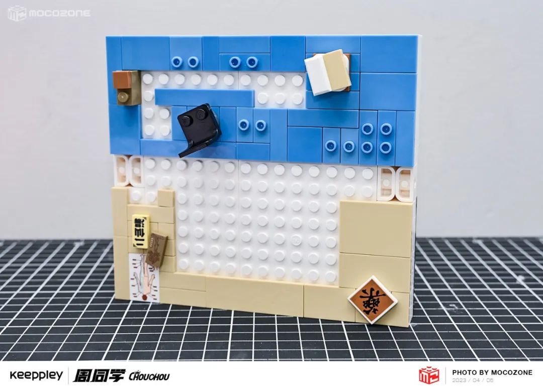 【积木测评】旋转的场景变换！周杰伦首款积木套装很有趣