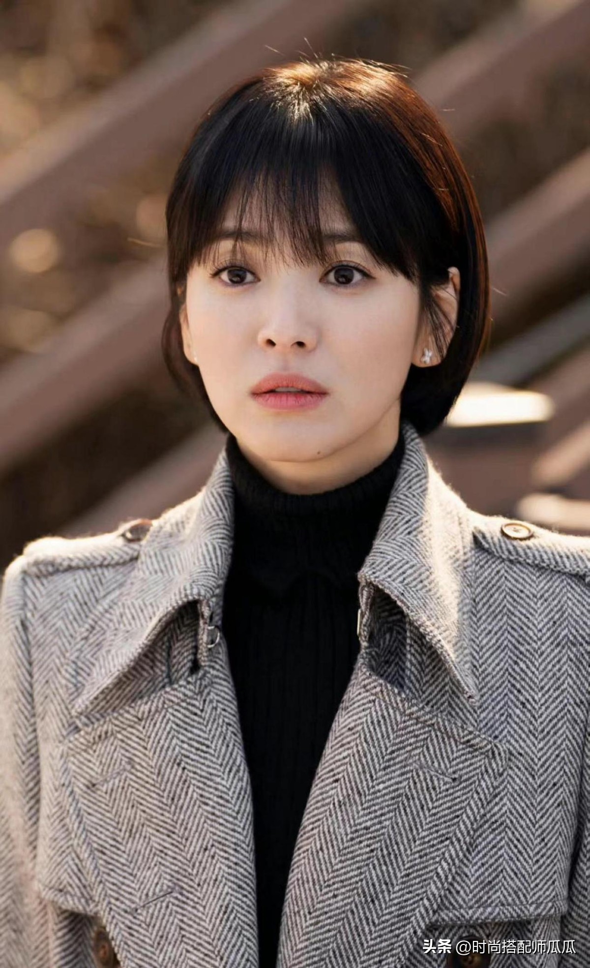 圆脸女生羊毛卷显老,适合长脸女生的减龄羊毛卷