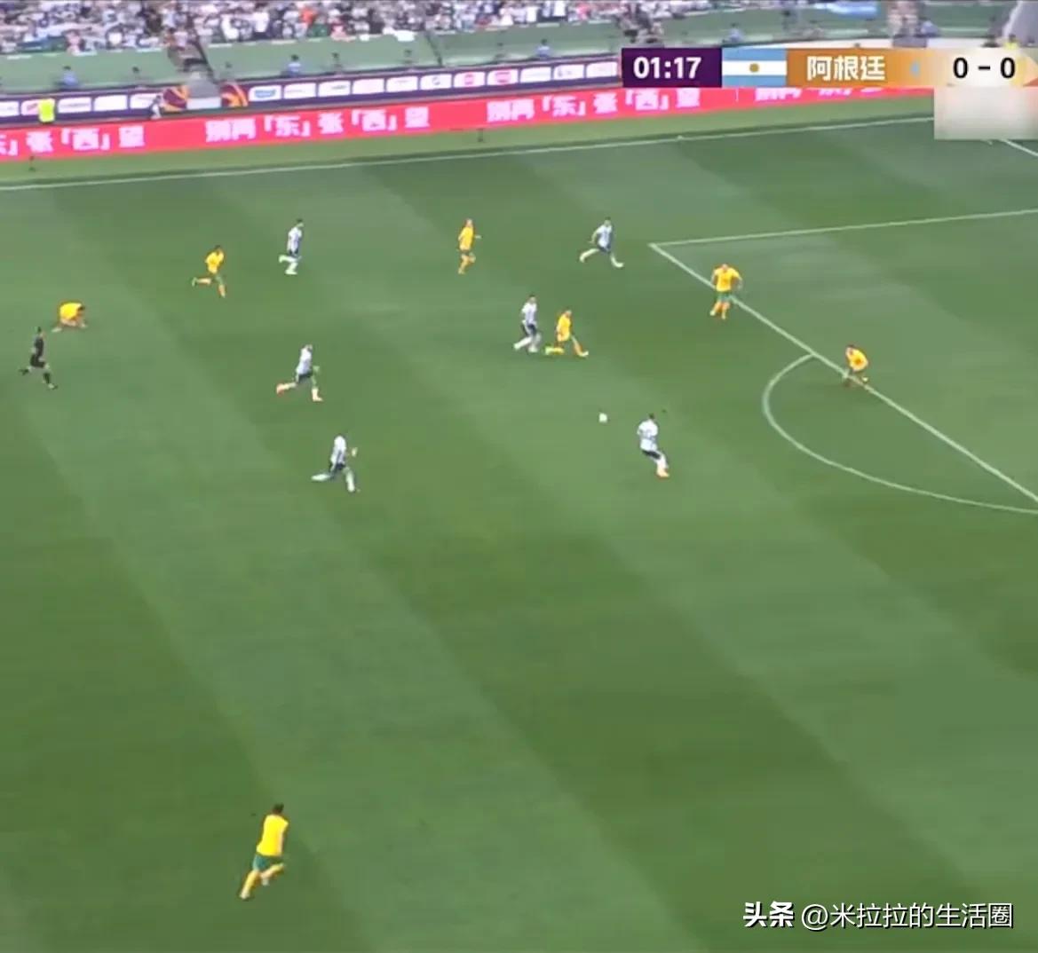 梅西开场仅81秒远射破门现场,梅西开场81秒破门完整