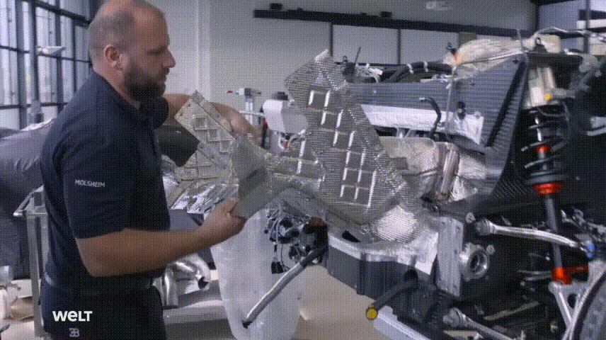 布加迪95968拼装教程,高清实拍布加迪