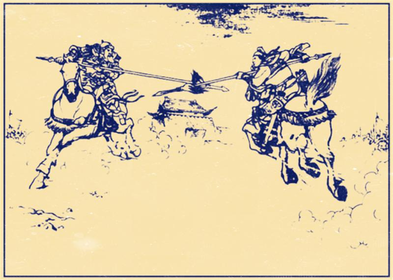 姜维打败诸葛亮完整版,姜维打败赵云