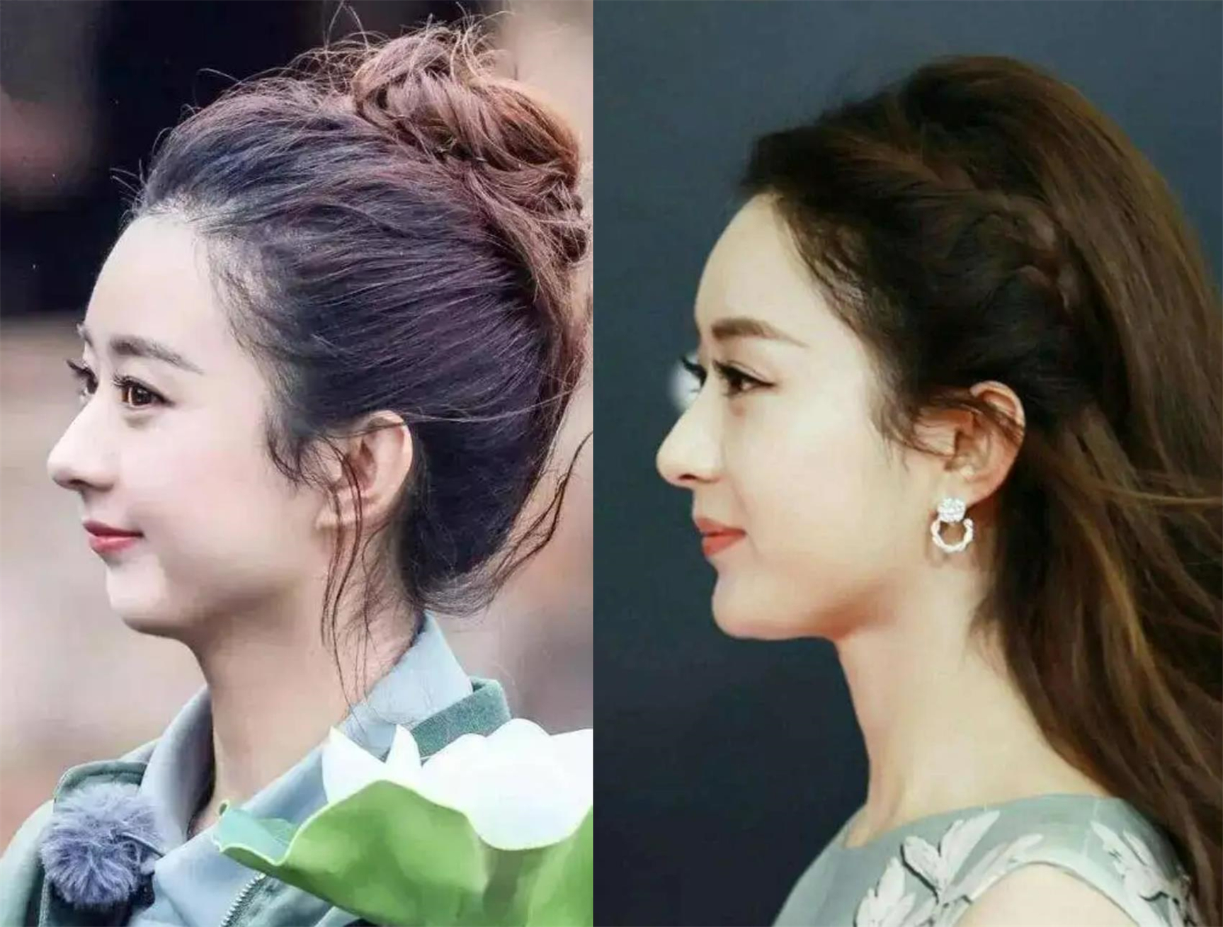 娱乐圈扁头发型,娱乐圈的扁头盘点