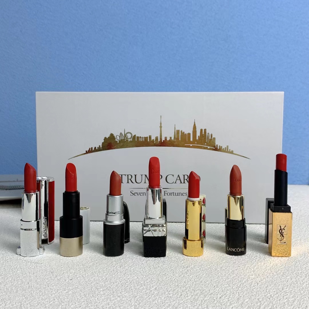 七小福大牌口红小样礼盒,口红套盒七小福