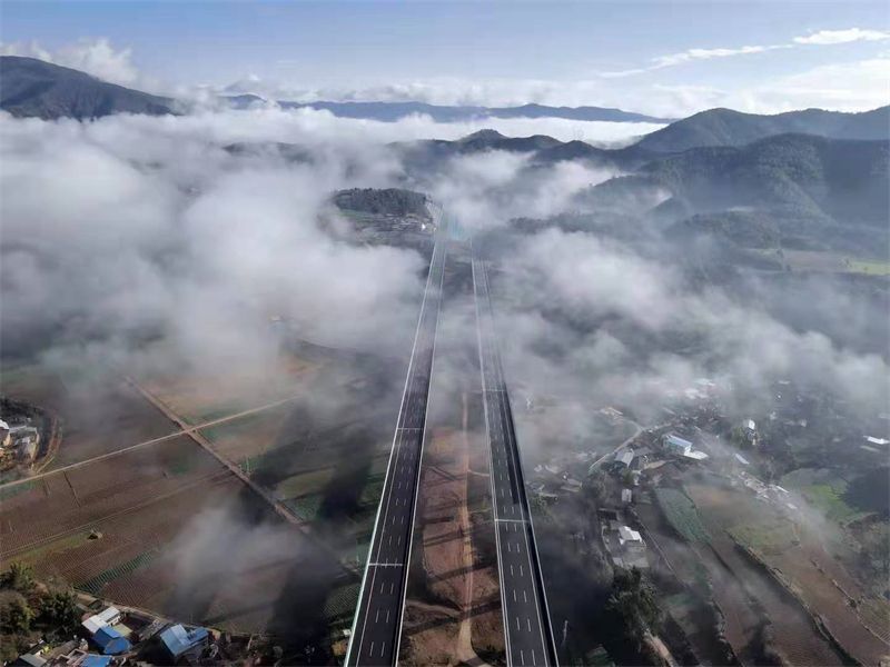 新昆楚大高速楚雄昆明入口,新昆楚大高速楚雄段