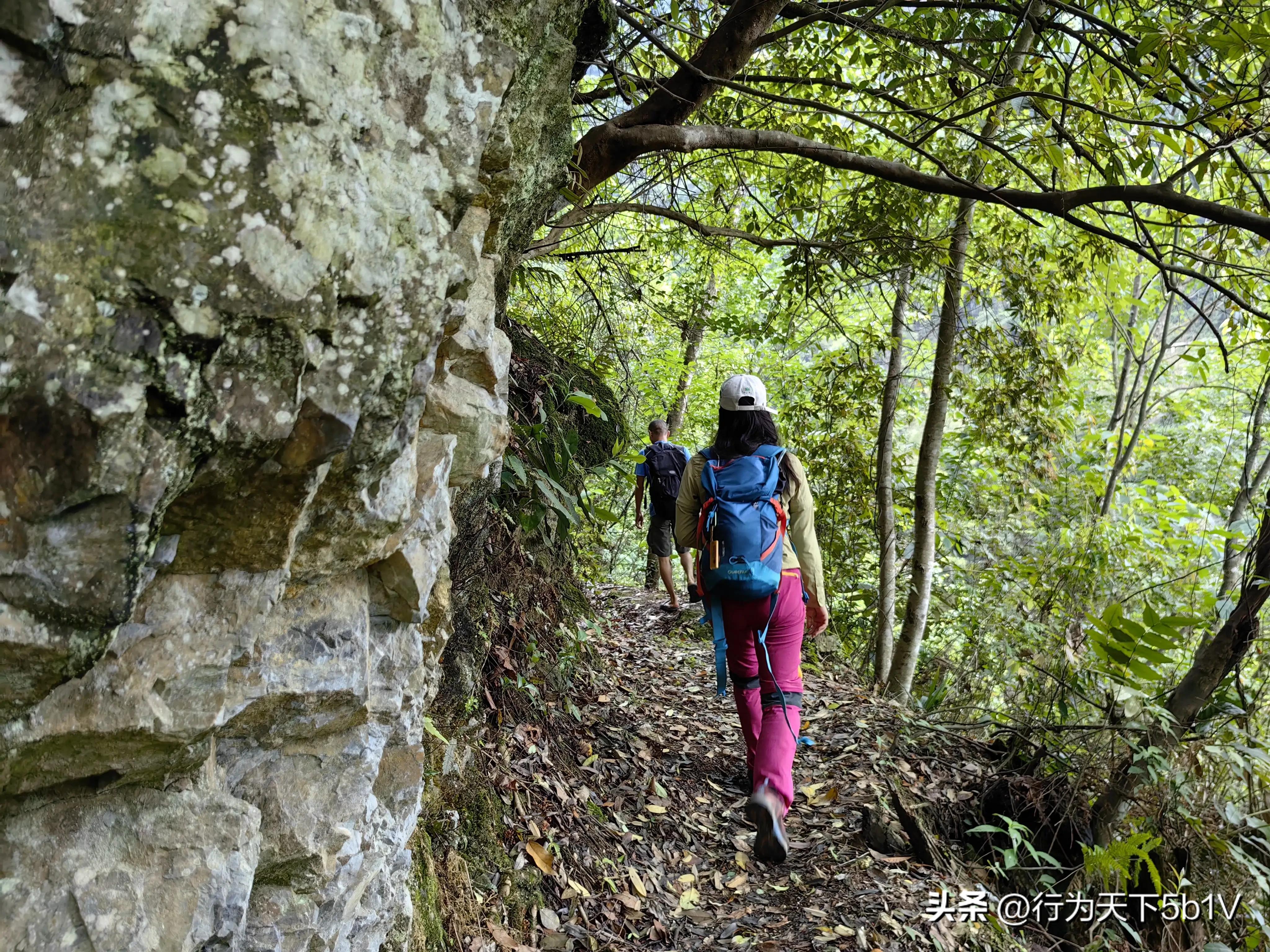 【探秘宛田红滩瀑布溯溪梦江吉翁瀑布】穿越花坪神秘风景线