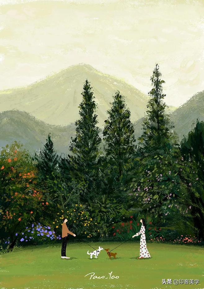 小众插画头像,分享给大家一组我的原创插画头像