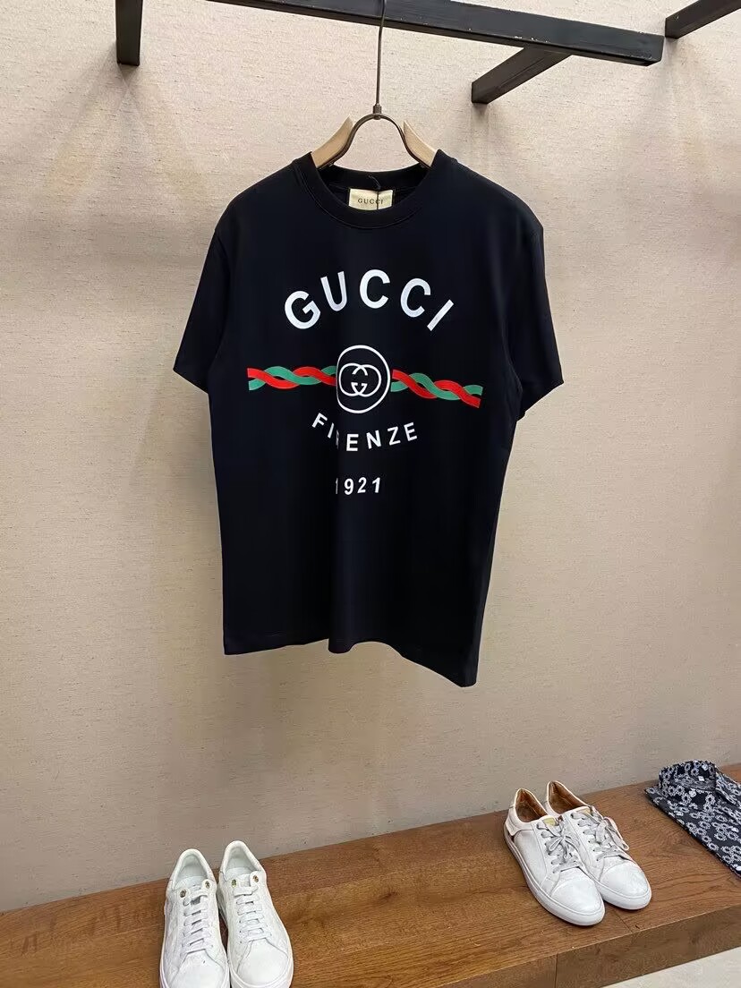 古驰gucci1955系列,古驰1921短袖上身效果