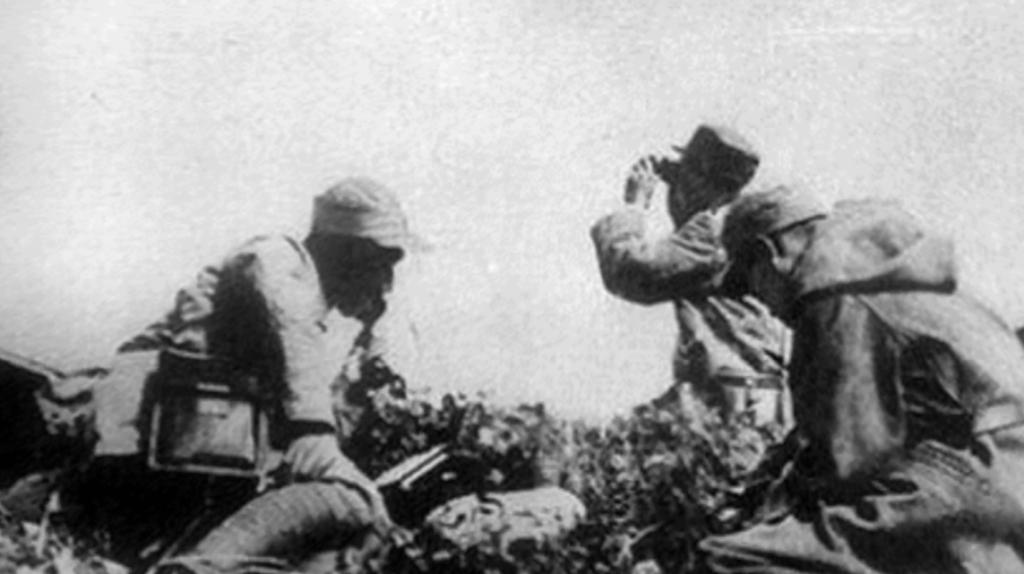 新四军战士腹背受敌,腹背受敌的新四军