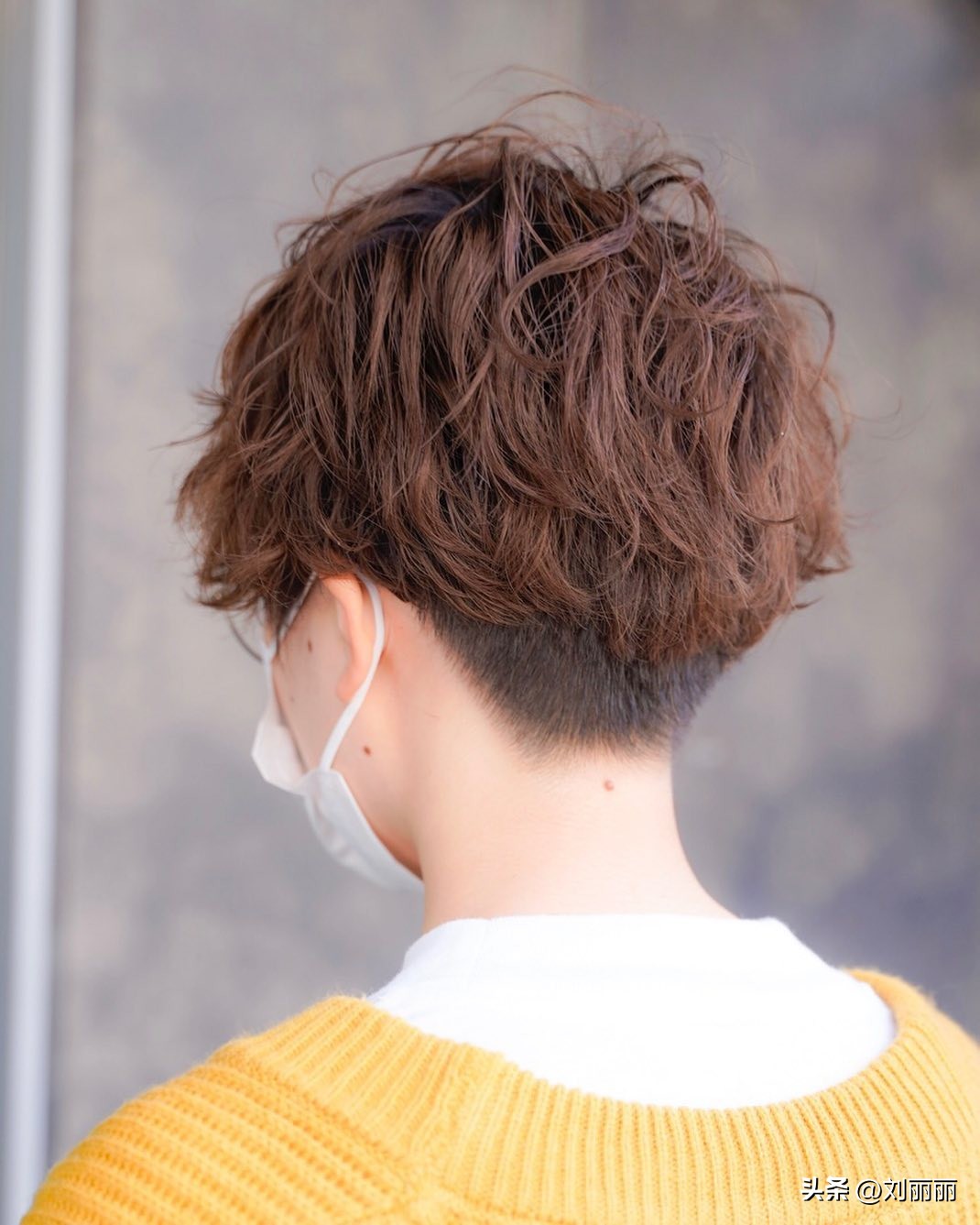 梨花头大波浪中长波波头发型图片,波波头怎么才能弄成大波浪