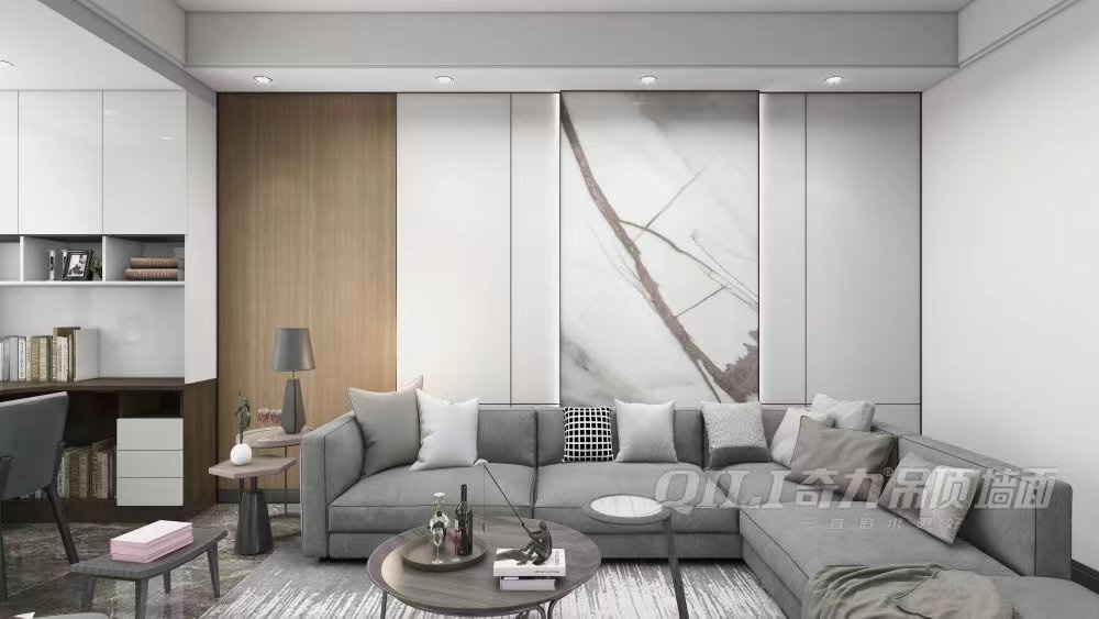 网红客厅沙发背景墙挂画现代简约,如何设计客厅沙发背景