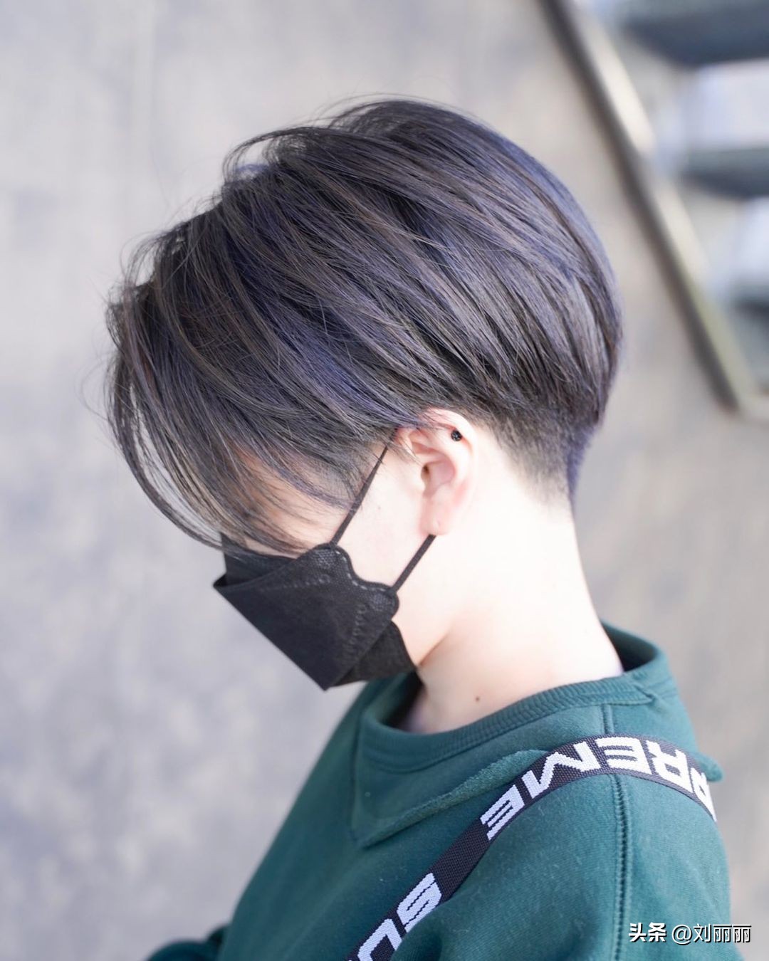 基础女发剪发教程,用剪刀乱剪女孩的头发