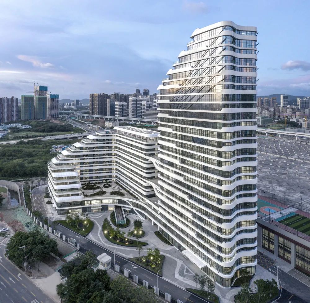 绿色环保建筑外墙,新型材料外立面