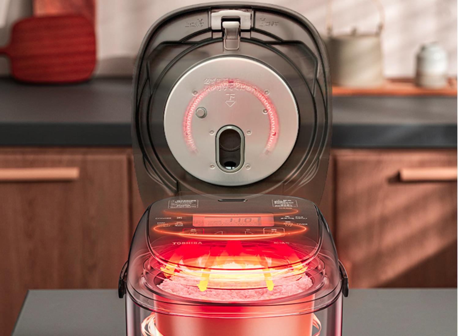 能煮三斤米饭用多大的电饭锅,东芝电饭煲超快煮