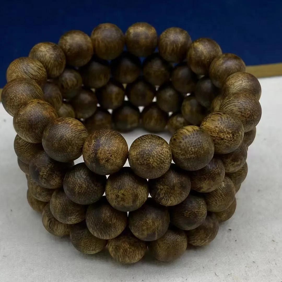 沉香木手串diy好看,盘好的沉香木手串是啥效果