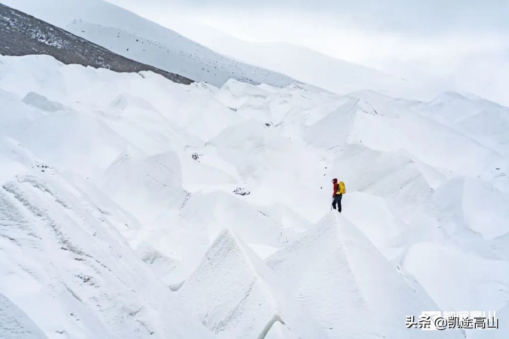 慕士塔格峰冰裂缝,慕士塔格峰2021