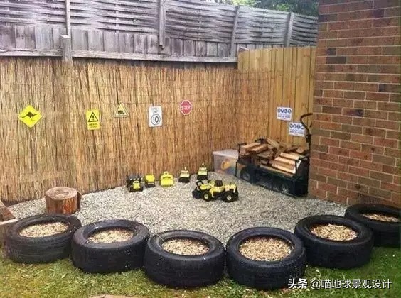 儿童院子怎么设计游乐的地方,庭院景观设计儿童