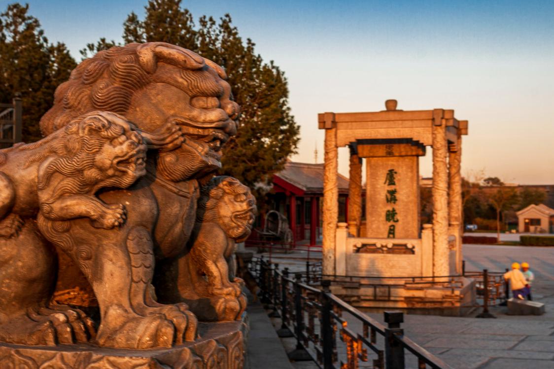 目前公认的燕京八景,历史上的燕京八景图片