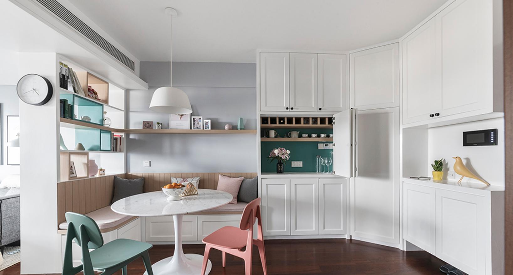 餐厅空间小如何设计好看,开餐厅餐厅面积小如何布置圆桌