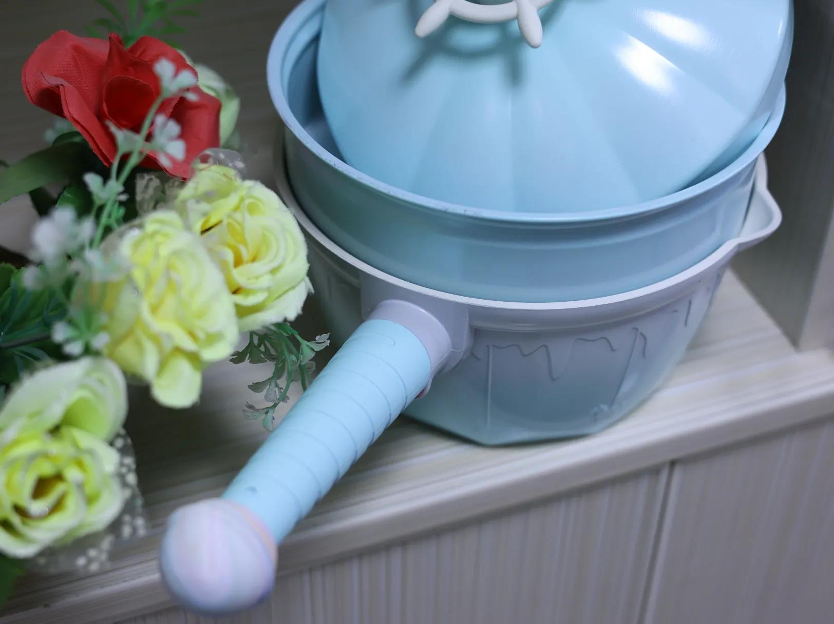 童趣马卡龙,高颜值平底锅马卡龙色