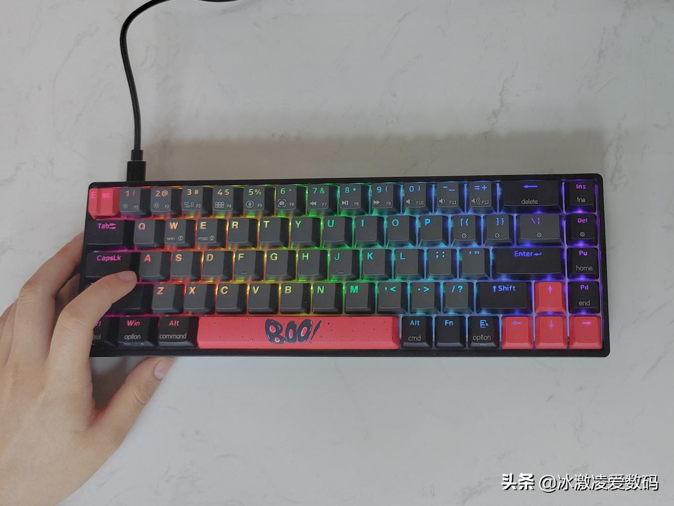 小呆虫键盘各种轴体,200以内办公打字最舒服的键盘