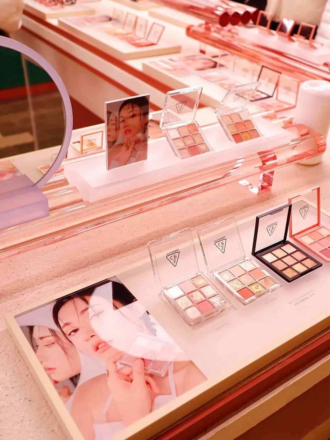 3ce腮红搭配什么唇釉,3ce眼影盘全哑光搭配哪个3ce腮红