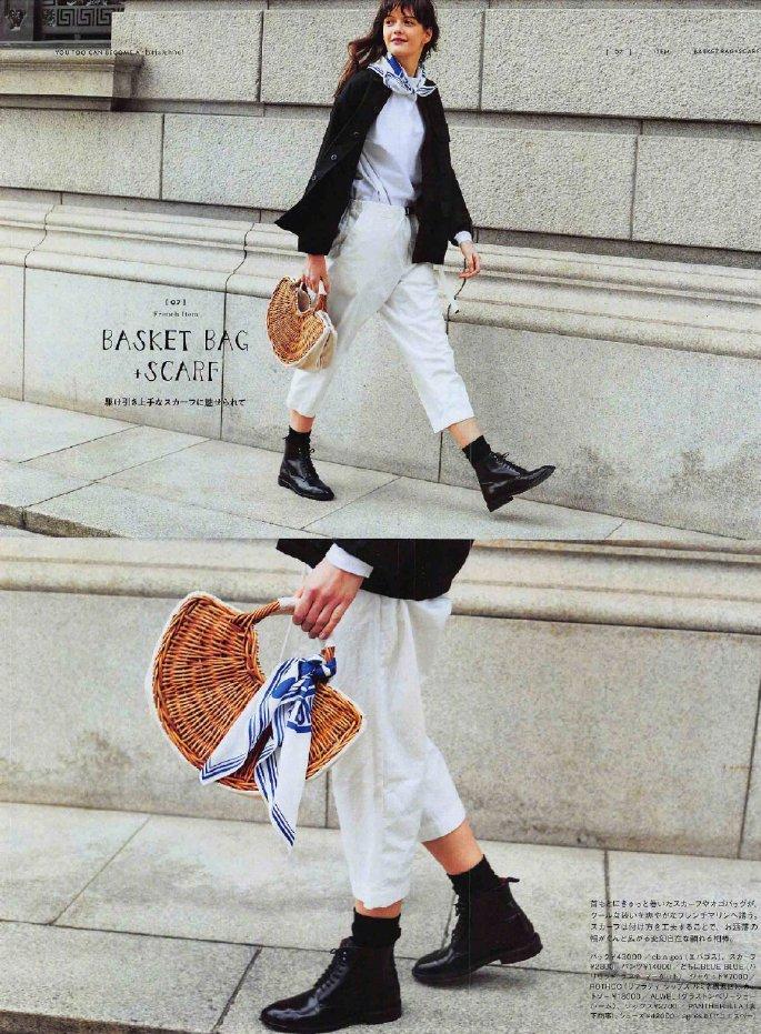 春天系“丝巾”，凭什么好看？这2个精髓，优雅女人如获至宝