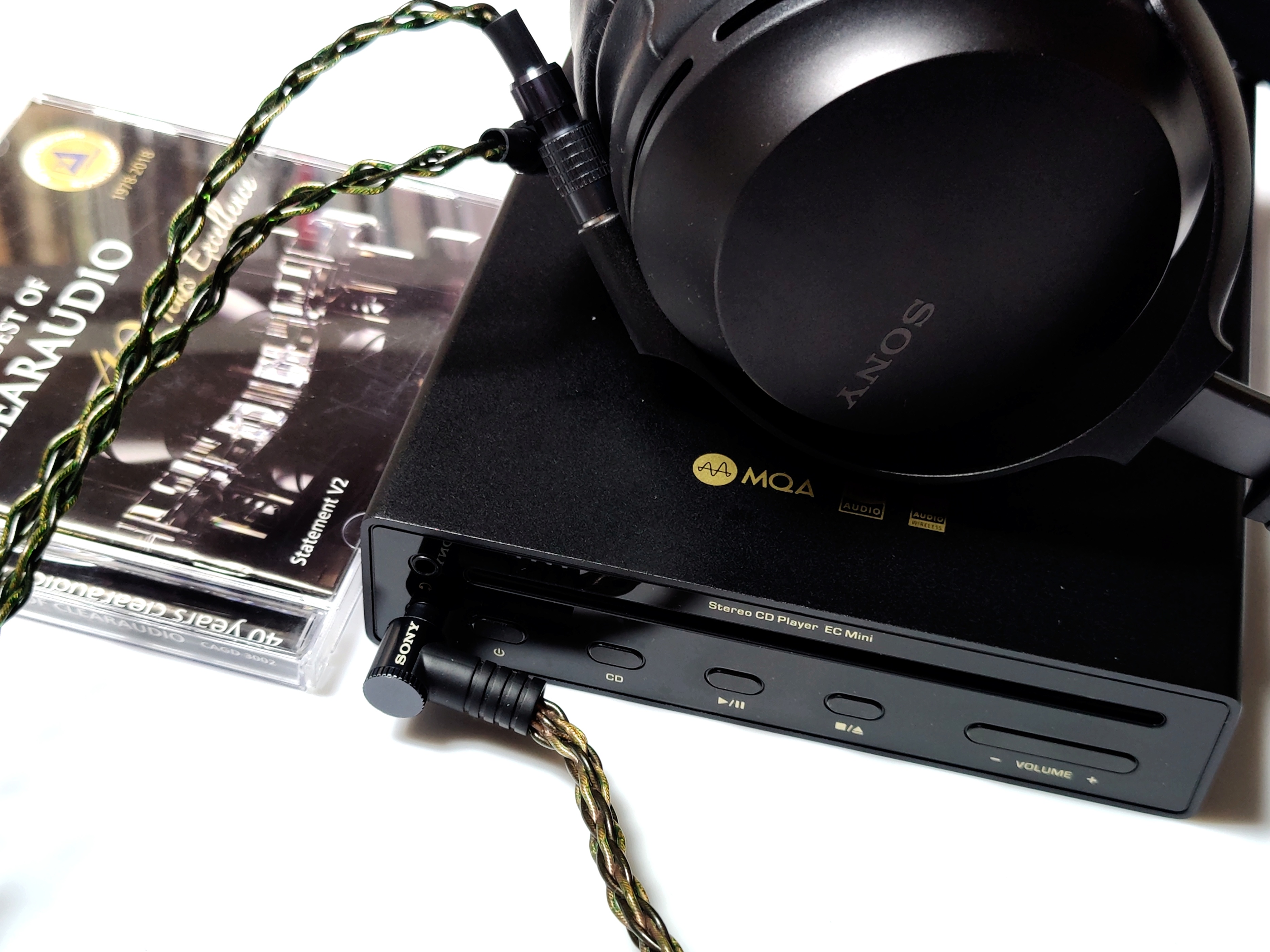 一机走遍天下山灵ECMini便携CD桌面HiFi一体机器材搭配听感分享