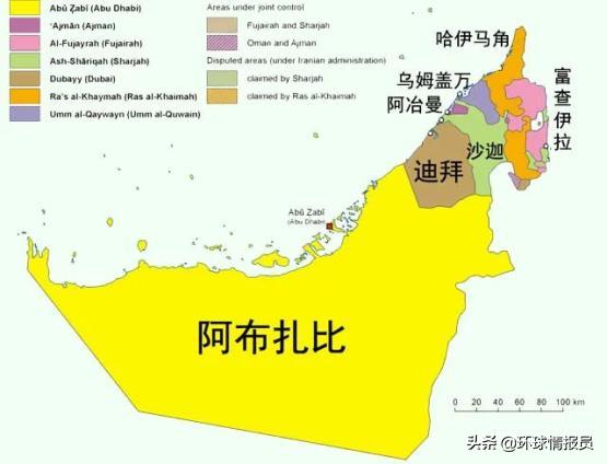 阿曼在阿联酋的飞地,阿曼飞地