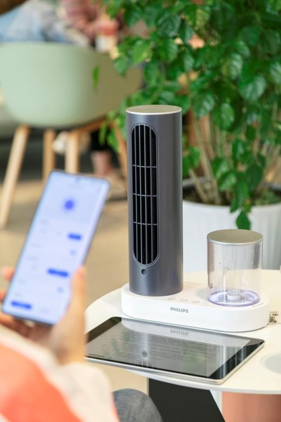 夏天降温神器随身携带空气加湿器,电风扇加湿器家里专用