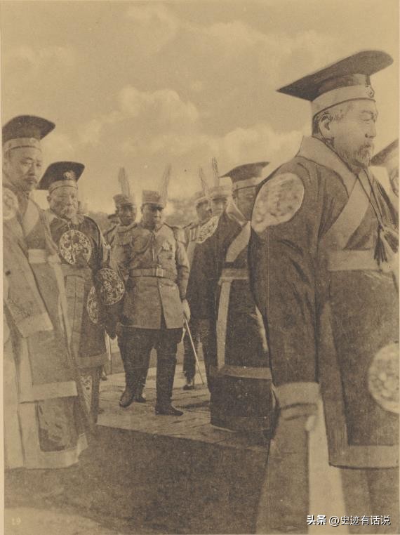 袁世凯天坛祭天全集,老照片1913年袁世凯天坛祭天