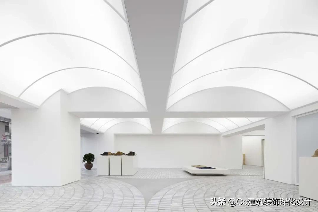 会议室光幕照明系统软膜天花,天花板灯透明层是什么材料