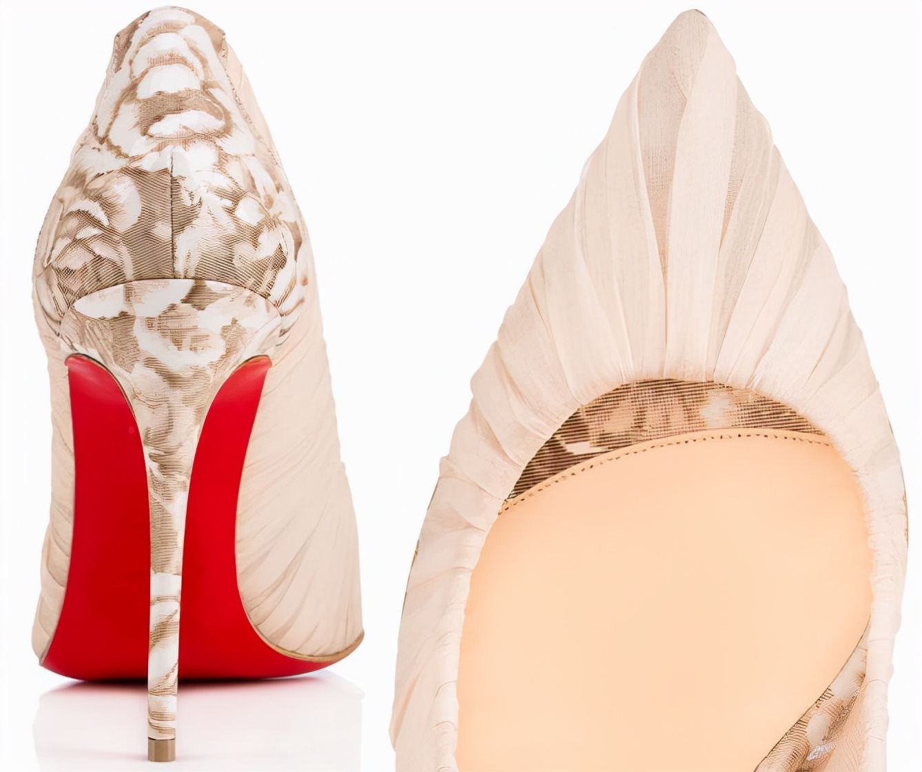 christian louboutin绒面高跟鞋 (christian louboutin芭蕾高跟鞋)